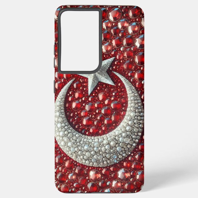 Samsung Galaxy S21 Plus Case Turkiye Colours (Back)