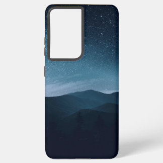 Samsung Galaxy S21 Ultr Cases with Starry Sky Over