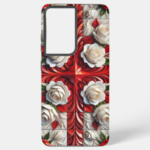 Samsung Galaxy S21 Ultra Case English Roses