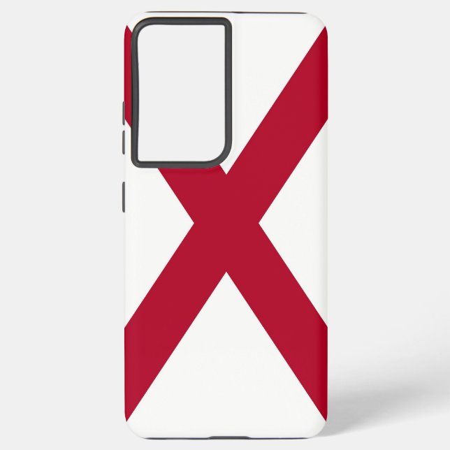 Samsung Galaxy S21 Ultra Case Flag of Alabama, U.S (Back)