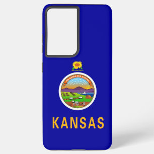 Samsung Galaxy S21 Ultra Case Flag of Kansas