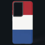 Samsung Galaxy S21 Ultra Case Netherlands flag<br><div class="desc">Introducing our Samsung Galaxy S21 Ultra cover featuring the flag of the Netherlands, designed to blend protection with a celebration of Dutch heritage. Crafted with meticulous attention to detail, this cover proudly displays the iconic tricolor of red, white, and blue, symbolising the Netherlands' history, culture, and national identity. Whether you're...</div>