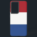 Samsung Galaxy S21 Ultra Case Netherlands flag<br><div class="desc">Introducing our Samsung Galaxy S21 Ultra cover featuring the flag of the Netherlands, designed to blend protection with a celebration of Dutch heritage. Crafted with meticulous attention to detail, this cover proudly displays the iconic tricolor of red, white, and blue, symbolising the Netherlands' history, culture, and national identity. Whether you're...</div>