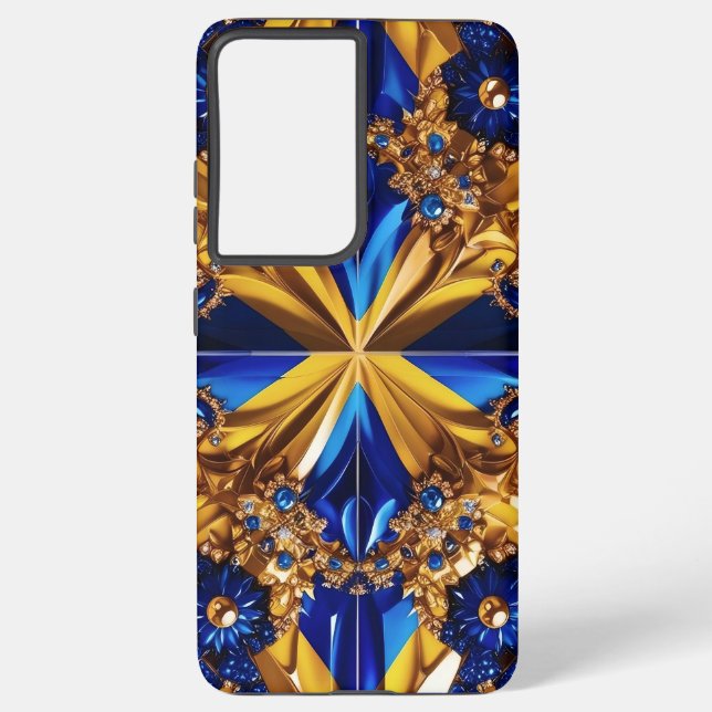 Samsung Galaxy S21 Ultra Case Sweden Colours (Back)