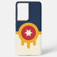 Samsung Galaxy S21 Ultra Case Tulsa City Flag