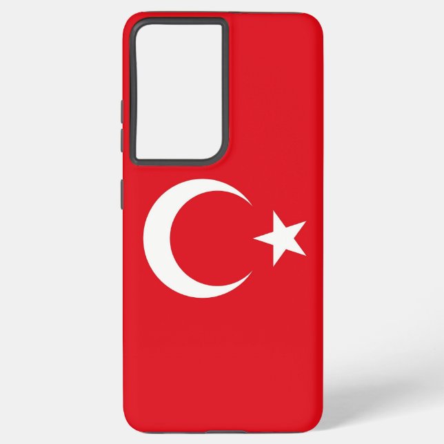 Samsung Galaxy S21 Ultra Case Turkey flag (Back)