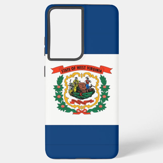Samsung Galaxy S21 Ultra Case West Virginia (Back)