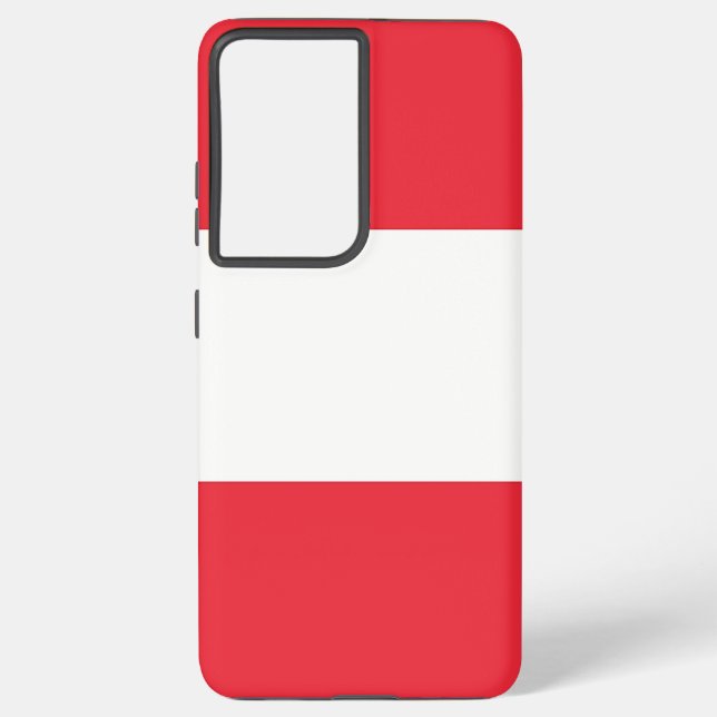 Samsung Galaxy S21 Ultra Case with Austria flag (Back)