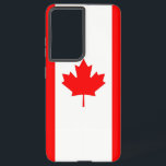 Samsung Galaxy S21 Ultra Case with Canada flag<br><div class="desc">Enhance your Samsung Galaxy S21 Ultra with our exclusive phone cover featuring the flag of Canada! Crafted with meticulous attention to detail, this phone cover proudly showcases the iconic design of the Canadian flag. The flag features a red field with a white square at its centre, containing a stylised red...</div>