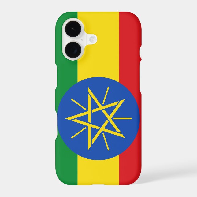 Samsung Galaxy S21 Ultra Case with Ethiopia flag (Back)