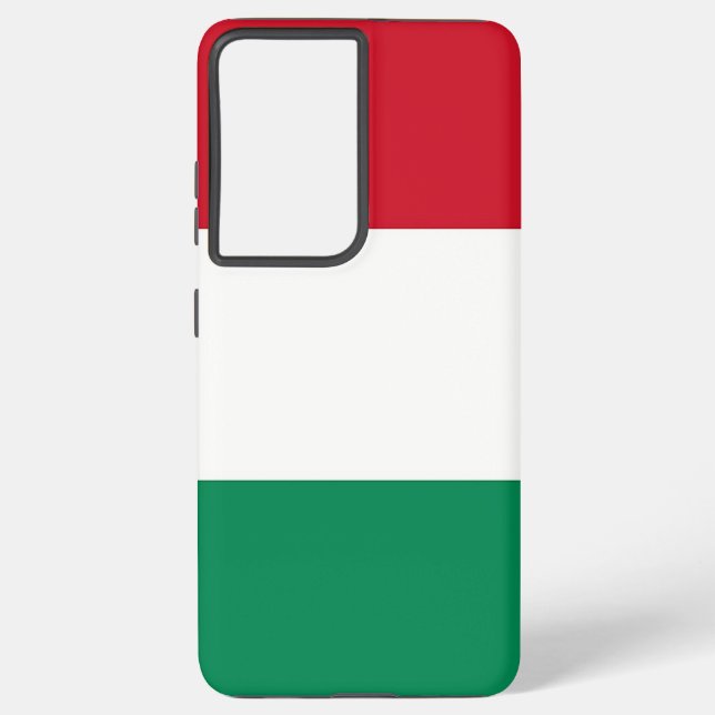 Samsung Galaxy S21 Ultra Case with Hungary flag (Back)