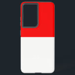 Samsung Galaxy S21 Ultra Case with Indonesia flag<br><div class="desc">Add a bold statement of Indonesian pride to your tech collection with our exclusive Samsung Galaxy S21 Ultra case featuring the flag of Indonesia! Crafted with meticulous attention to detail, this case is more than just a protective accessory; it’s a celebration of Indonesia’s heritage and cultural pride. The vibrant design...</div>