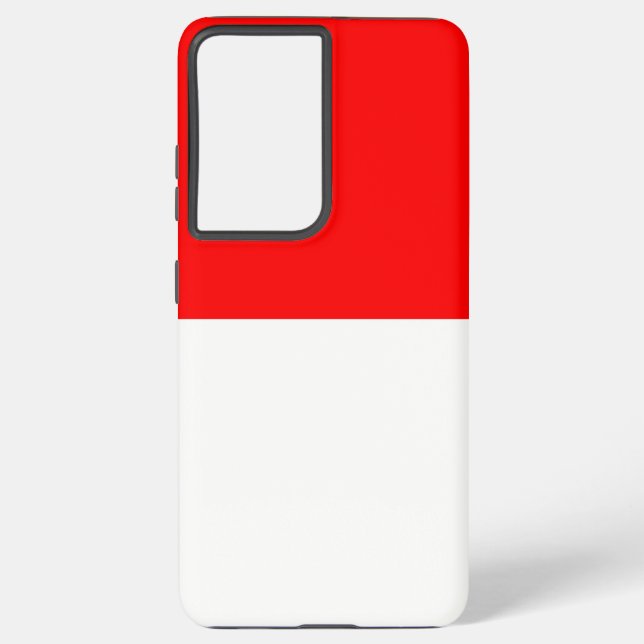 Samsung Galaxy S21 Ultra Case with Indonesia flag (Back)