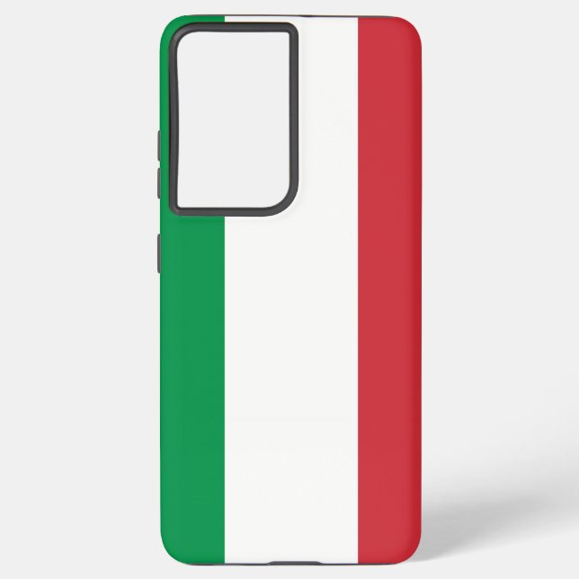 Samsung Galaxy S21 Ultra Case with Italy flag (Back)