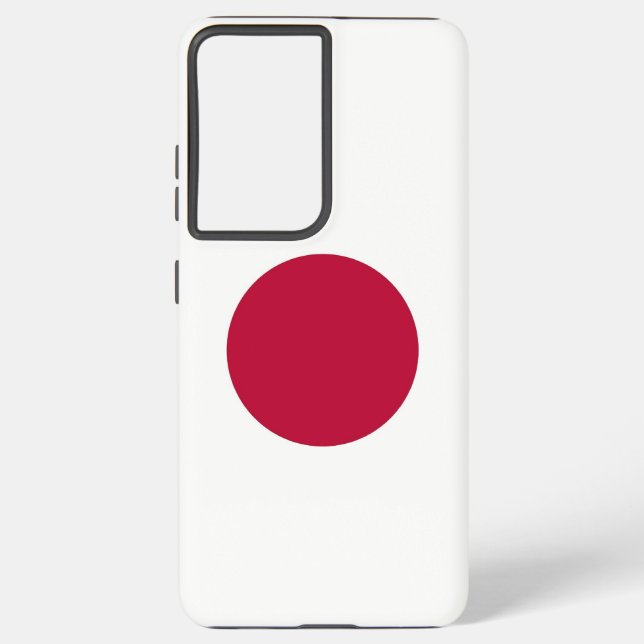Samsung Galaxy S21 Ultra Case with Japan flag (Back)