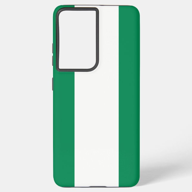 Samsung Galaxy S21 Ultra Case with Nigeria flag (Back)