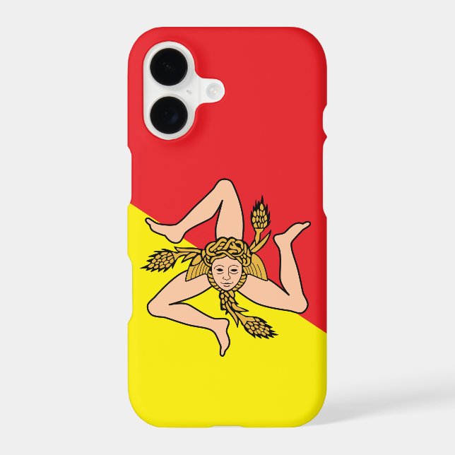 Samsung Galaxy S21 Ultra Case with Sicily flag (Back)