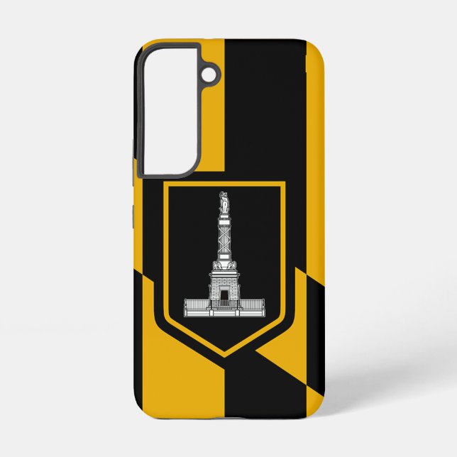 Samsung Galaxy S22 Case Flag of Baltimore (Back)