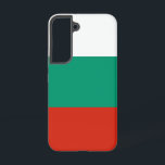 Samsung Galaxy S22 Case Flag of Bulgaria<br><div class="desc">Transform your Samsung Galaxy S22 with our exclusive phone cover featuring the flag of Bulgaria! Crafted with meticulous attention to detail, this phone cover proudly showcases the iconic design of the Bulgarian flag. The flag features three horizontal bands of white, green, and red, with the national coat of arms positioned...</div>