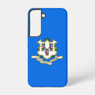 Samsung Galaxy S22 Case Flag of Connecticut, U.S.