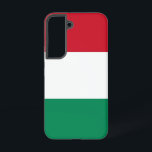 Samsung Galaxy S22 Case Flag of Hungary<br><div class="desc">Add a touch of Hungarian pride to your Samsung Galaxy S22 with our exclusive cover featuring the flag of Hungary! Crafted with meticulous attention to detail, this cover celebrates Hungarian heritage and cultural richness. The design proudly showcases the iconic tricolor pattern of red, white, and green horizontal stripes, symbolising strength...</div>
