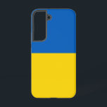 Samsung Galaxy S22 Case Flag of Ukraine<br><div class="desc">Introducing our Samsung Galaxy S22 cover featuring the flag of Ukraine, designed to blend protection with a celebration of Ukrainian heritage! Crafted with meticulous attention to detail, this cover proudly displays the vibrant yellow and blue colours of the Ukrainian flag, symbolising independence, unity, and national pride. Whether you're commuting, travelling,...</div>