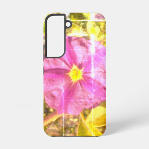 SAMSUNG GALAXY S22 Case PURPLE FLOWER STYLE