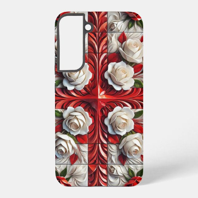 Samsung Galaxy S22 Plus Case English Roses (Back)