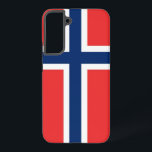 Samsung Galaxy S22 Plus Case Flag of Norway<br><div class="desc">Add a touch of Norwegian pride to your Samsung Galaxy S22 Plus with our exclusive phone cover featuring the striking flag of Norway. Crafted with precision and passion, this cover not only shields your phone but also celebrates Norway's rich cultural heritage. The design proudly displays the iconic red, white, and...</div>