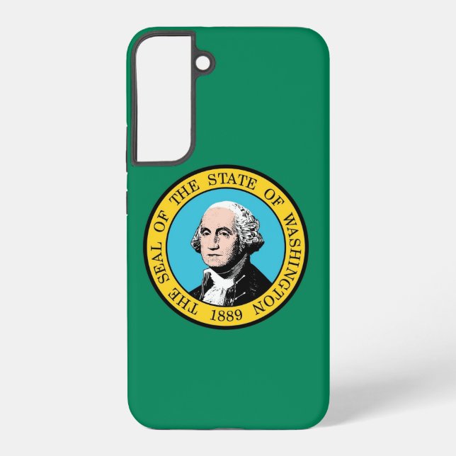 Samsung Galaxy S22 Plus Case Flag of Washington  (Back)
