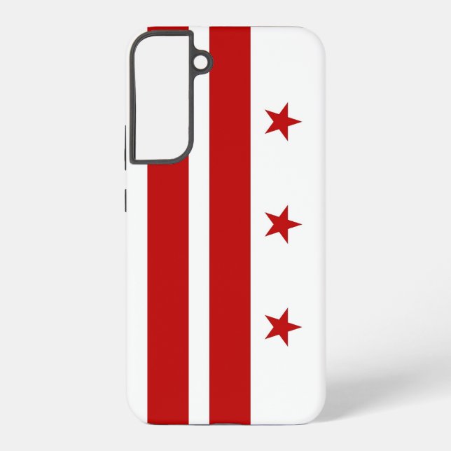 Samsung Galaxy S22 Plus Case Flag of Washington DC (Back)