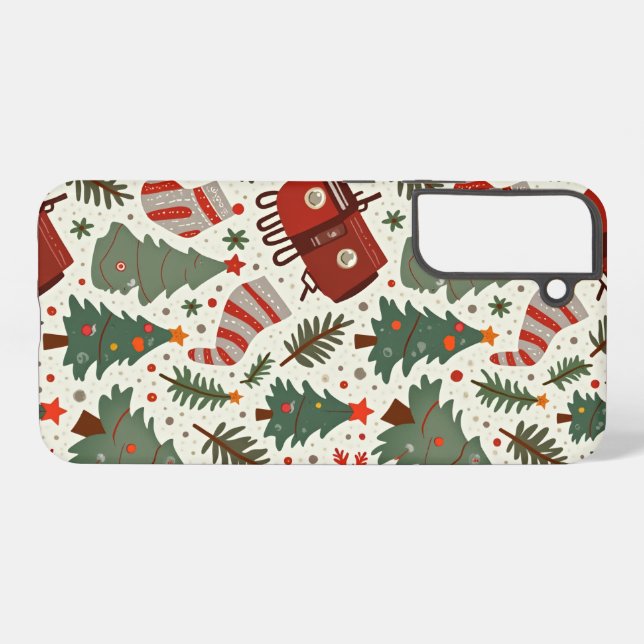 Samsung Galaxy S22 Plus Christmas Case (Back Horizontal)