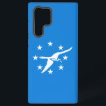 Samsung Galaxy S22 Ultra Case Corpus Christi flag<br><div class="desc">Enhance your Samsung Galaxy S22 Ultra with our exclusive phone cover featuring the official flag of Corpus Christi! Crafted with meticulous attention to detail, this phone cover proudly displays the flag of Corpus Christi, symbolising the city's rich history and coastal charm. The flag typically features a blue field with a...</div>