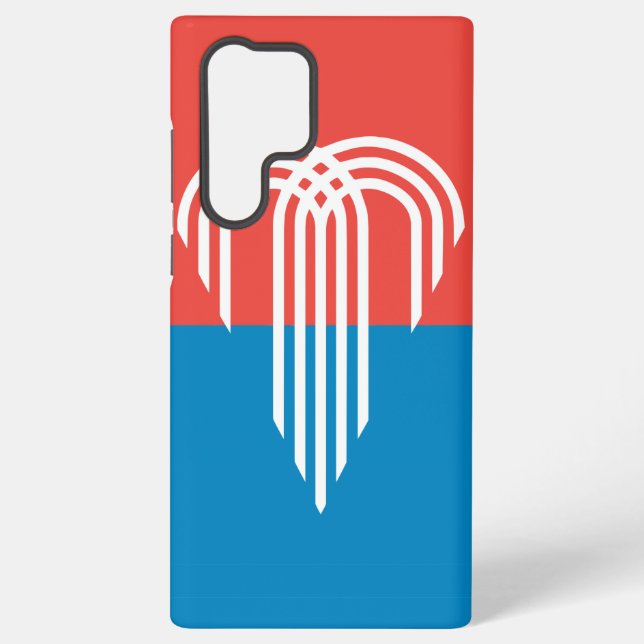 Samsung Galaxy S22 Ultra Case Kansas City flag (Back)