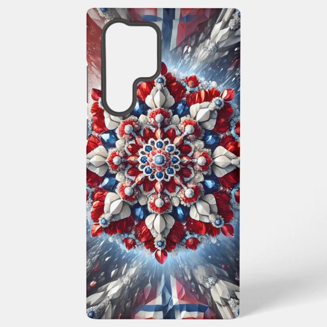 Samsung Galaxy S22 Ultra Case Norwegian Colours  (Back)