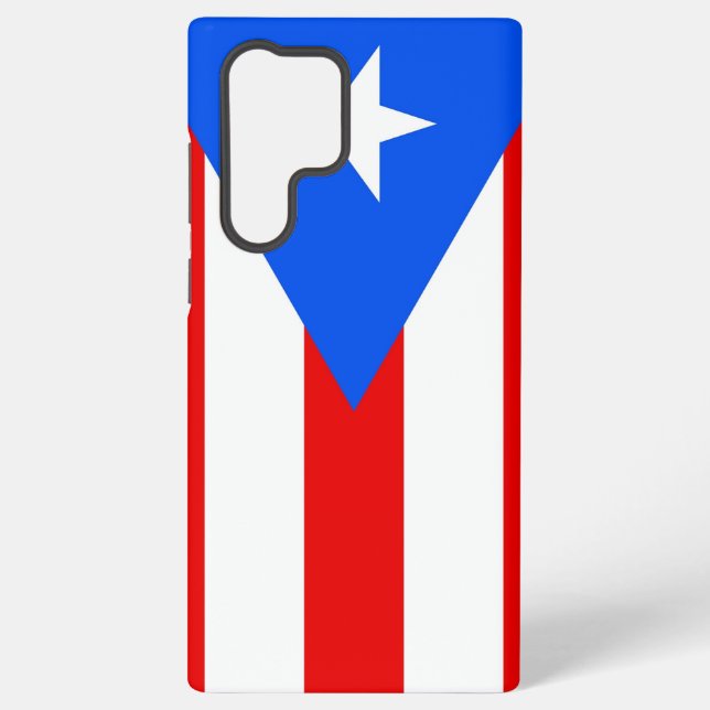 Samsung Galaxy S22 Ultra Case Puerto Rico flag (Back)