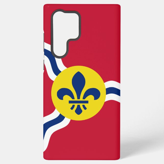 Samsung Galaxy S22 Ultra Case St. Louis flag (Back)