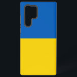 Samsung Galaxy S22 Ultra Case Ukraine flag<br><div class="desc">Introducing our Samsung Galaxy S22 Ultra cover featuring the flag of Ukraine, designed to blend protection with a celebration of Ukrainian heritage! Crafted with meticulous attention to detail, this cover proudly displays the vibrant yellow and blue colours of the Ukrainian flag, symbolising independence, unity, and national pride. Whether you're commuting,...</div>