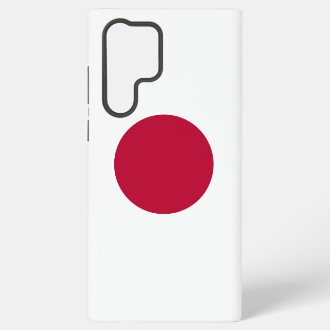 Samsung Galaxy S22 Ultra Case with Japan flag (Back)