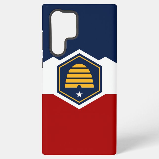 Samsung Galaxy S22 Ultra Case with Utah flag (Back)