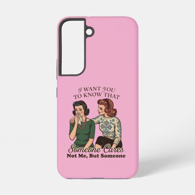 Samsung Phone Case - Someone cares (Back)