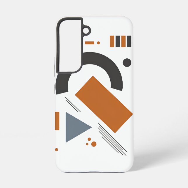 Samsung S22 Phone case geometric design (Back)