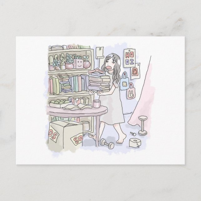 Samu Goji Invitation Postcard (Front)