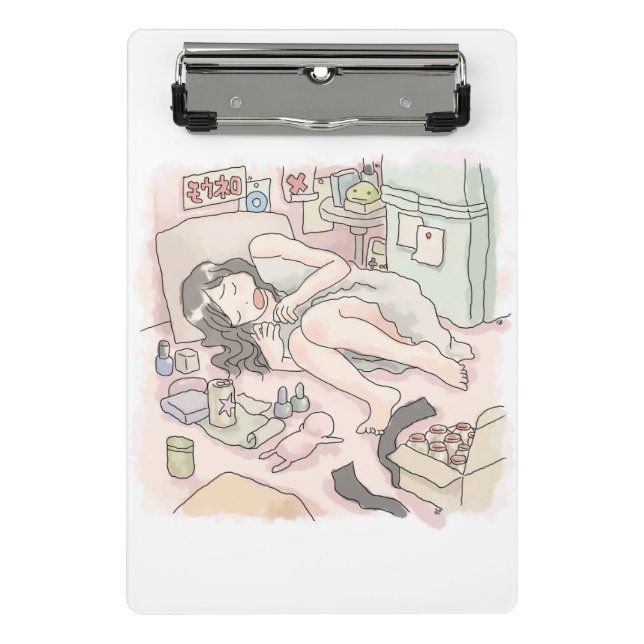 Samu Kuji Mini Clipboard (Front)