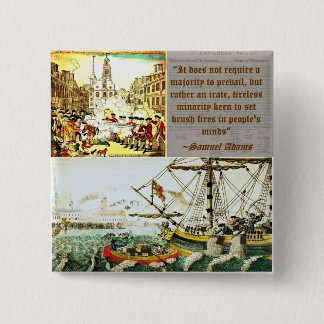 Samuel Adams 15 Cm Square Badge