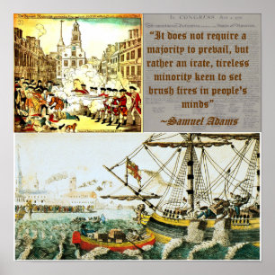 Samuel Adams - Boston Uprising Poster