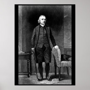 Samuel Adams. Copy of engraving after_War Image Poster