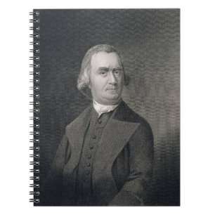 Samuel Adams, engraved by G.F. Storm (fl.c.1834) a Spiral Notebook