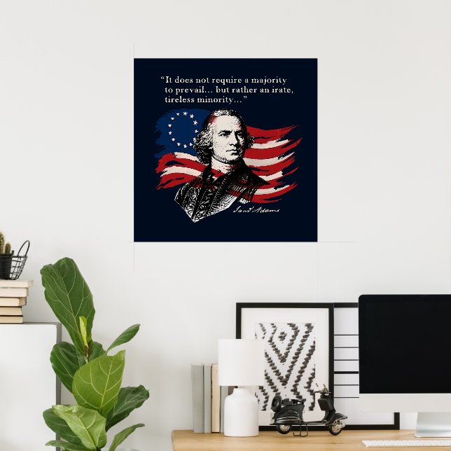 Samuel Adams Poster (Home Office)