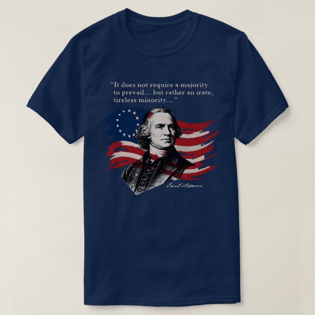 Samuel Adams T-Shirt (Design Front)